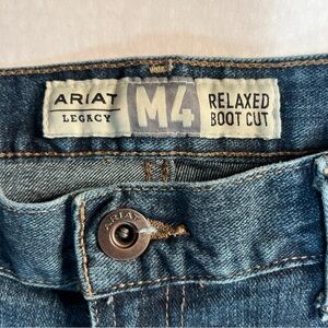 Ariat Men's M4 Relaxed Boot Cut Jeans - Dark Blue